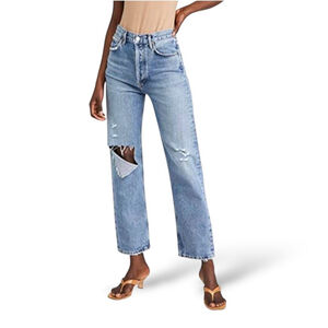 AGOLDE 90s Pinch Waist High Rise Straight Jeans Sz 26